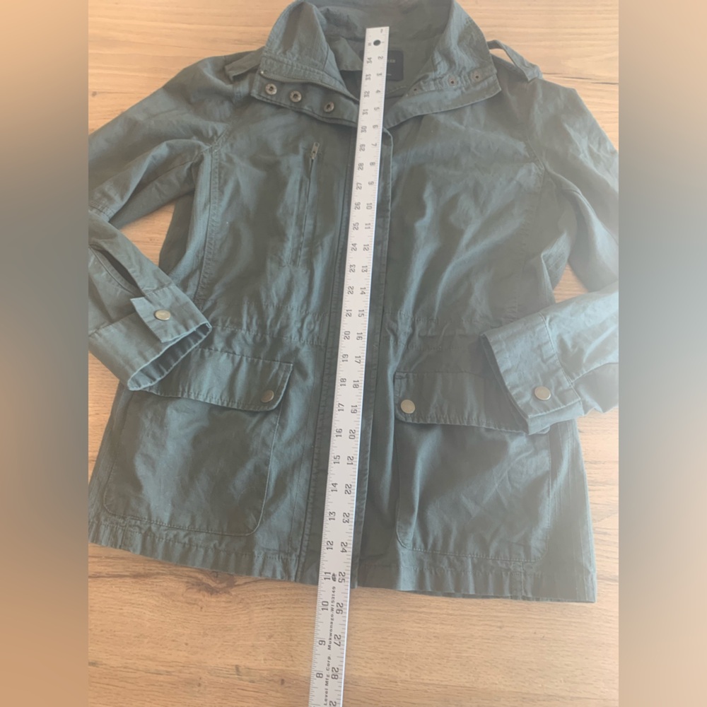 Love Tree Olive Utility Jacket - Picture 8 of 10